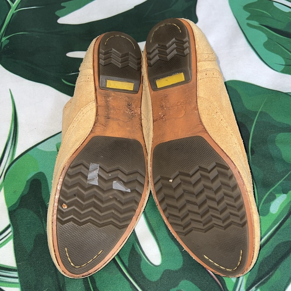 Sorel Light Tan Lace-Up Flats - Picture 6 of 7